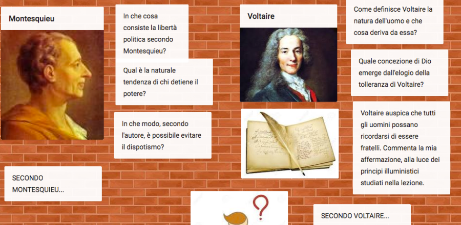 Potere, forme di governo e rivoluzioni: Montesquieu e Voltaire